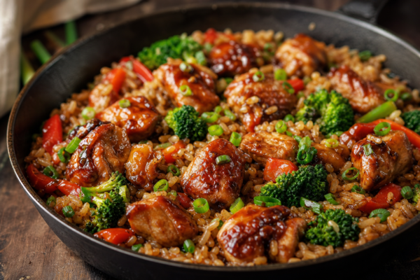 Pui teriyaki: rețetă rapidă cu sos dulce-sărat